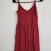 J. Crew Dresses | Aeropostale Kids Girls Sun Dress Med Red Striped Spaghetti Straps Fit & Flare | Color: Blue/Red | Size: M