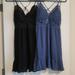 Pink Victoria's Secret Dresses | Lot Of 2 Nwt Vs Pink Dresses | Color: Black/Blue | Size: M