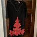 Lilly Pulitzer Dresses | Lilly Pulitzer Dress- Very Beautiful Bead Work- Very Unusual - Size 6 | Color: Black/Orange | Size: 6
