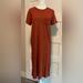 Jessica Simpson Dresses | Jessica Simpson Orange Maxi Dress Size Medium | Color: Orange | Size: M