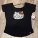 Vans Tops | Hello Kitty Vans Shirt Black Sz Small Nwt New Women’s | Color: Black | Size: L