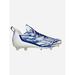 Adidas Shoes | Adidas Adizero Football Cleats Cloud White Royal Blue Gw5059 Men's Size 12.5 | Color: Blue/White | Size: 12.5