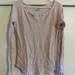 American Eagle Outfitters Tops | American Eagle Outfitters Pink & Glitter Long Sleeve Size M | Color: Pink | Size: M