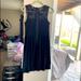 Jessica Simpson Dresses | Jessica Simpson Black Midi Sleeveless Dress. Size 8 | Color: Black | Size: 8