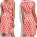 Kate Spade Dresses | Kate Spade Dress Size 4 100% Silk Wrap Dress Pink Coral | Color: Pink | Size: 4