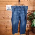 Levi's Jeans | Levi's 559 Relaxed Fit Straight Leg Dark Wash Denim Jeans Stretch Sz 48 X 29" | Color: Blue | Size: 48