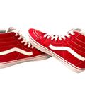 Vans Shoes | Men’s Vans Hi-Top Tennis Shoes Size 9 | Color: Red | Size: 9