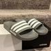 Adidas Shoes | Adidas Adilette Shower Slides Sandals Shoes Grey B42212 New Mens Sizes Beach | Color: Gray/White | Size: Various