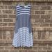American Eagle Outfitters Dresses | American Eagle Soft And Sexy Sleeveless Stripe Mini Dress Size Xs | Color: Black/Gray | Size: Xs