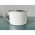 Kate Spade Dining | Kate Spade New York Lenox Library Lane Platinum Cup | Color: White | Size: Os