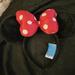 Disney Other | Disneyland Headband | Color: Black/Red | Size: Osg