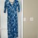 Lilly Pulitzer Dresses | Euc Lilly Pulitzer Maxi Xs | Color: Blue/White | Size: Xs