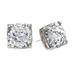 Kate Spade Jewelry | Kate Spade Silver Glitter Square Stud Earrings | Color: Silver | Size: Os