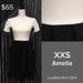 Lularoe Dresses | Lularoe Xxs Amelia Dress | Color: Black/White | Size: Xxs