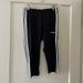 Adidas Pants & Jumpsuits | Adidas Cropped Pants | Color: Black/White | Size: M