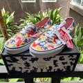Vans Shoes | Brand New/Unworn Vans Disney Princess Authentic's - Tags Attached | Color: Red/Yellow | Size: 5.5