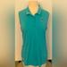 Adidas Tops | Ladies L Adidas Sleeveless 4 Button Polo Golf Tennis Pickelball Nwt | Color: Green | Size: L