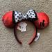 Disney Accessories | Disney Parks Italy Pavilion Minnie Ear Headband | Color: Black/Red | Size: Os