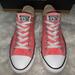 Converse Shoes | Euc Women Men Unisex Converse All Star Chuck Taylor Size Women 9 Men 7 Coral | Color: Orange/White | Size: Women 9 Men 7