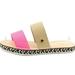 Kate Spade Shoes | Kate Spade Idreena Sandal Size 6.5 Carousel Pink | Color: Pink/Tan | Size: 6.5