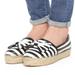 Kate Spade Shoes | Kate Spade Stripe Espadrille | Color: Black/White | Size: 9