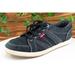 Levi's Shoes | Levi's Youth Boys Shoes Sz 6 M Black Fabric Fashion Sneakers | Color: Black | Size: 6bb