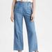 American Eagle Outfitters Pants & Jumpsuits | American Eagle Striped Cropped Wide Leg Pants 8 | Color: Blue | Size: 8