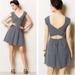 Anthropologie Dresses | Anthropologie Postage Stamp Cross Back Dress | Color: Blue/Cream | Size: 2