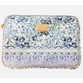 Lilly Pulitzer Accessories | Lilly Pulitzer Tech Sleeve Laptop Zip Case 13” Blue Green White | Color: Blue/White | Size: Os