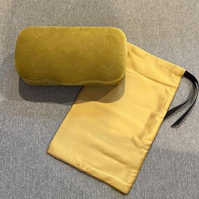 Gucci Accessories | Gucci Eyewear Case | Color: Green/Yellow | Size: Os