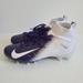 Nike Shoes | New Nike Vapor Untouchable Pro 3 Football Cleats Ao3021-155 Size 10 Purple White | Color: Purple | Size: 10
