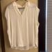 Nine West Tops | 0x Nine West Short Sleeve Blouse | Color: White | Size: 0x