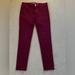 American Eagle Outfitters Pants & Jumpsuits | American Eagle Soft Super Stretch Knit Womens Deep Red /Currant Color- Size 8 | Color: Purple/Red | Size: 8