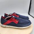 Columbia Shoes | Columbia Pfg Mens Bahama Vent Relaxed Boat Shoes Size 12 | Color: Blue/Red | Size: 12