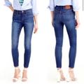 J. Crew Jeans | J. Crew Lookout High Rise Skinny Jeans Women’s Size 28 Faded Stretch Denim | Color: Blue | Size: 28
