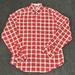 J. Crew Shirts | J. Crew Men’s Classic Fit Plaid Button Down Shirt Size Medium | Color: Orange/Red | Size: M