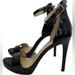 Jessica Simpson Shoes | Jessica Simpson Js Vaile Heels Previously Loved Black Patent 7 | Color: Black | Size: 7