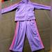 Adidas Matching Sets | Adidas Infant/Toddler 2pc Tracksuit. Size:24m. Purple With Pink Stripes. | Color: Pink/Purple | Size: 24mb