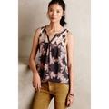 Anthropologie Tops | Akemi + Kin Anthropologie | Raina Tie Dye Sleeveless Blouse Top Size L | Color: Blue/Purple | Size: L