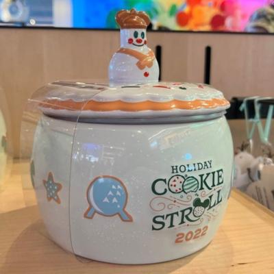 Disney Holiday | Epcot Cookie Stroll Cookie Jar 2022 New Mickey Mouse | Color: Red/White | Size: Os