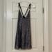 Free People Dresses | Free People Gold Rush Sequin Black Mini Dress | Color: Black | Size: S