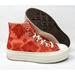 Converse Shoes | Converse Womens Platform Lift Shoes Red White Size 6.5 Used | Color: Red/White | Size: 6.5