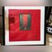 Gucci Wall Decor | Beautiful Framed Gucci Shopping Bag With Museum Of Gucci Florence Card Inserted. | Color: Red | Size: Os