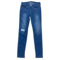 American Eagle Outfitters Jeans | American Eagle Jean Jegging Distressed Medium Wash Blue Jeans Skinny Denim 4 | Color: Blue | Size: 4