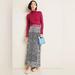 Anthropologie Skirts | Anthropologie Cecilia Prado Printed Bilbao Sweater Boho Knit Maxi Skirt Small | Color: Black/Pink | Size: S