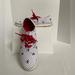 Disney Shoes | Disney Minnie Mouse Tennis Shoes Women’s Canvas Sneakers Mickey Ears Size 9 | Color: Red/White | Size: 9