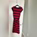 Polo By Ralph Lauren Dresses | Long Stripe Dress | Color: Blue/Red | Size: Xlg