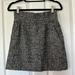 Kate Spade Skirts | Kate Spade Tweed Mini Skirt! | Color: Black/Gray | Size: 4