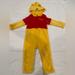 Disney Costumes | Disney Winnie The Pooh Bear Fleece Zip Up Costume 3t | Color: Red/Yellow | Size: 3t