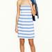 J. Crew Dresses | J Crew Sweetheart Neckline Dress - Blue & White Stripe | Color: Blue/White | Size: 2